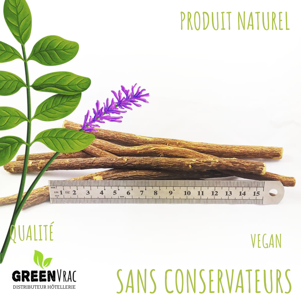 Bâtons de Réglisse en vrac - les 2kgs 1 grossiste batons reglisse