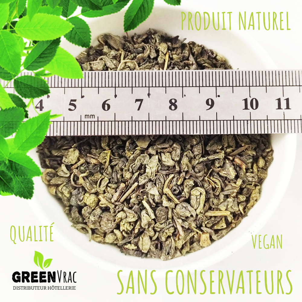 Thé vert de Chine Gunpowder en vrac - les 2kgs 1 grossiste the gunpowder