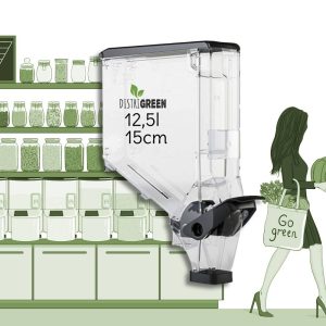 Distributeur de Vrac à Gravité DistriGreen 12,5l 15cm