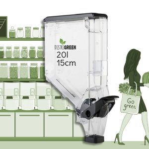 Distributeur de Vrac à Gravité DistriGreen 20l 15cm