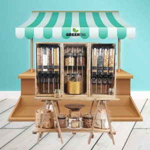 Présentoirs et Étagères en Bois pour le Vrac