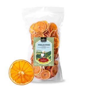 orange déshydratee