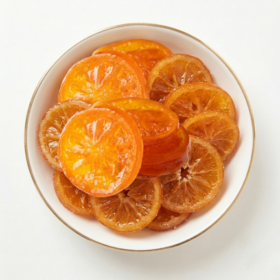 Orange tranches confite sucrée - les 2kgs 1 grossiste fournisseur de Orange tranches confite sucrée