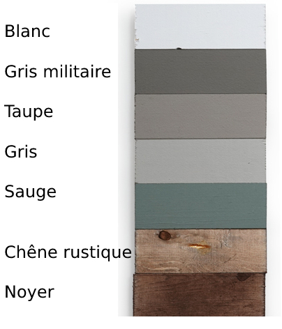Mobilier d'agencement en bois massif