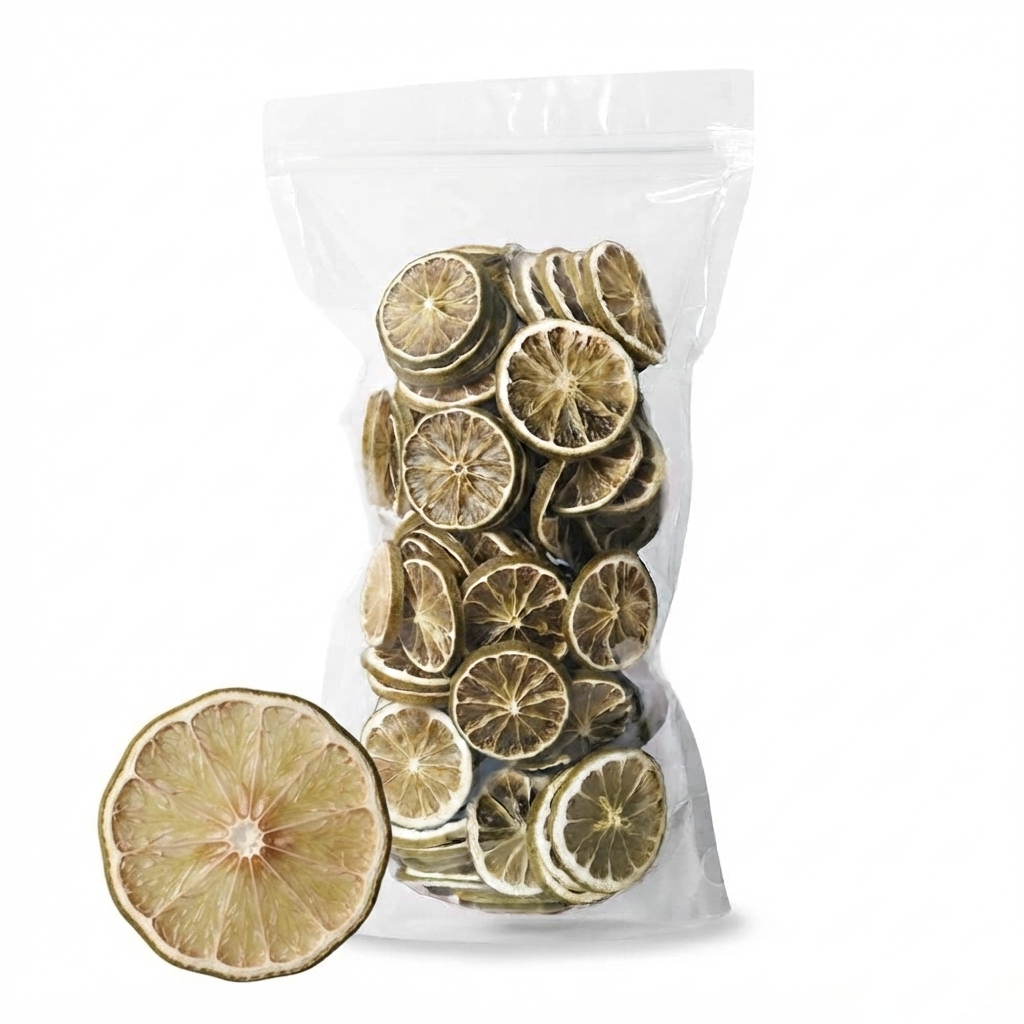 Rondelles de lime verte déshydratée en vrac - les 2 kilos (env. 600 rondelles) 1 grossiste fournisseur rondelles lime verte mixologie patisserie